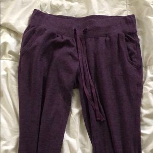 old navy purple joggers